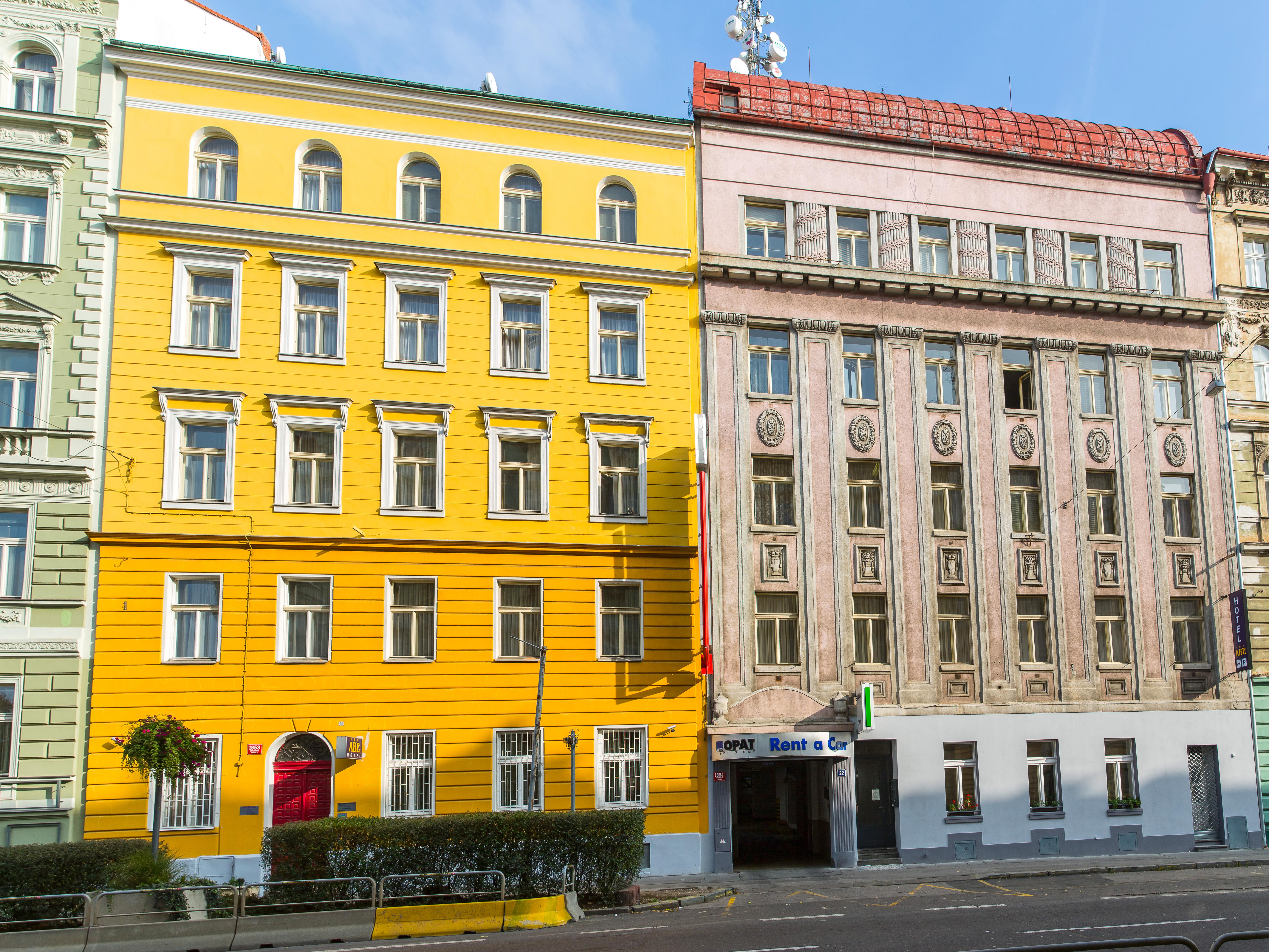 Abe Hotel Prag Exteriör bild